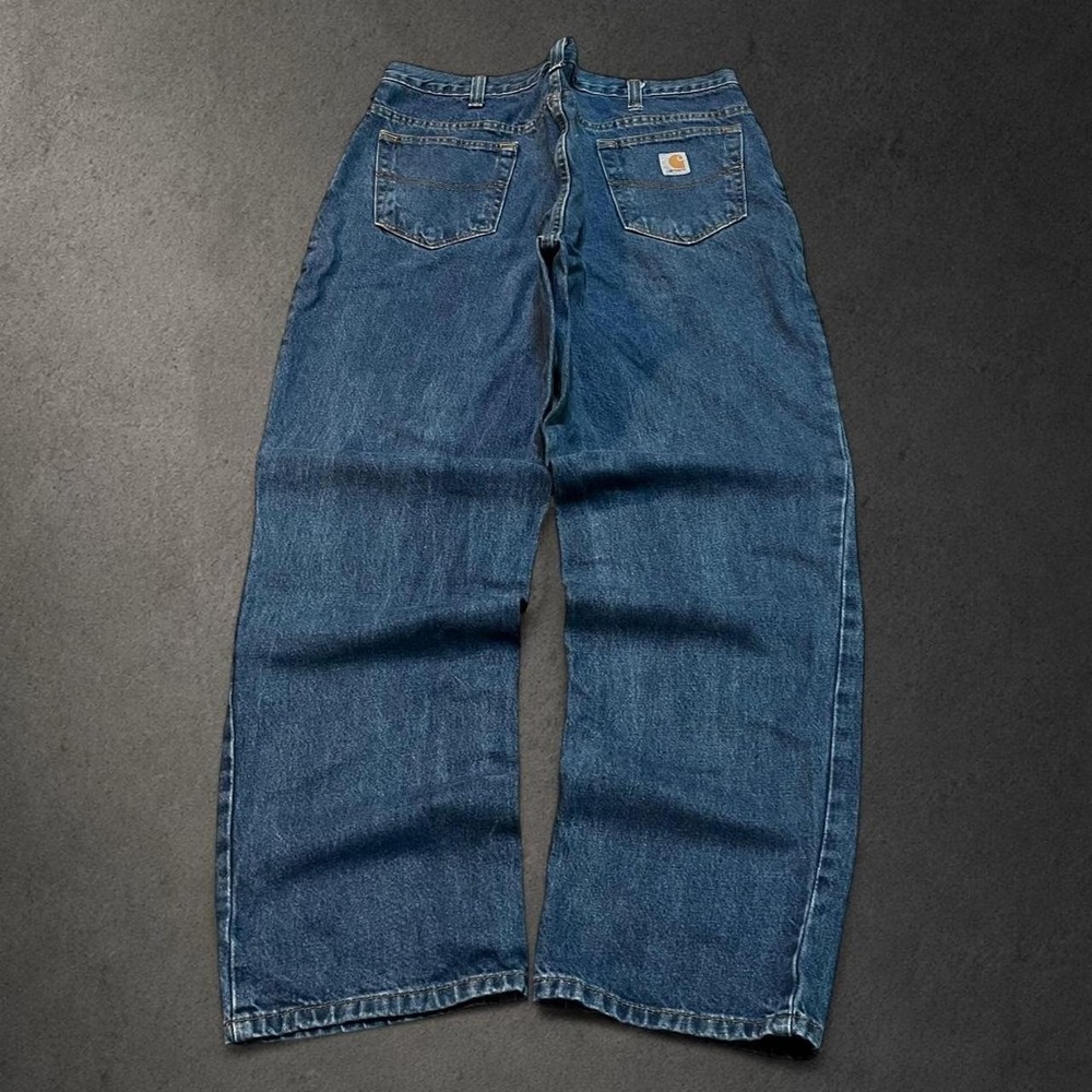 Y2K 2000s Baggy Carhartt Heavyweight Workwear Denim Jeans